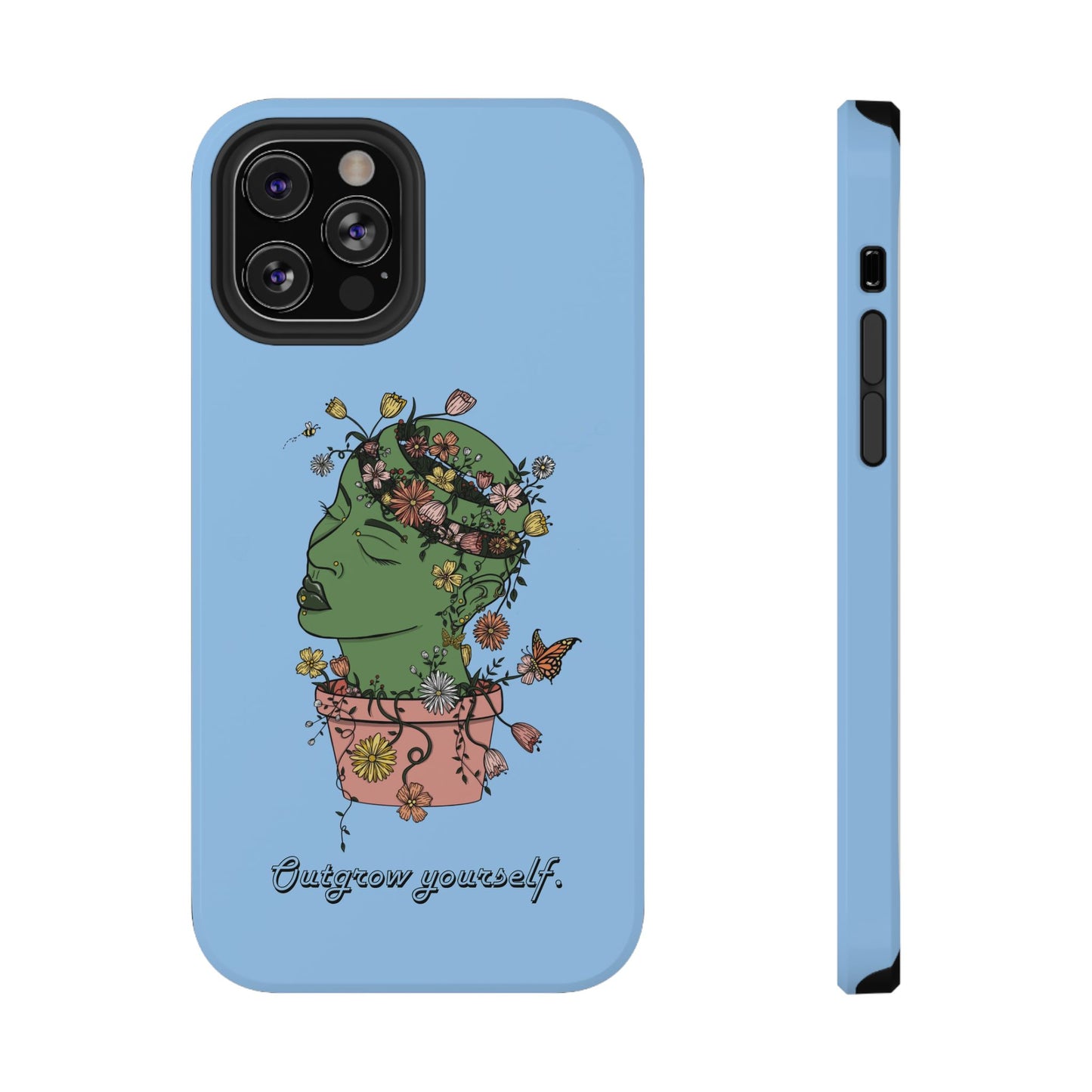 Outgrow Yourself Phone Case- Impact-Resistant