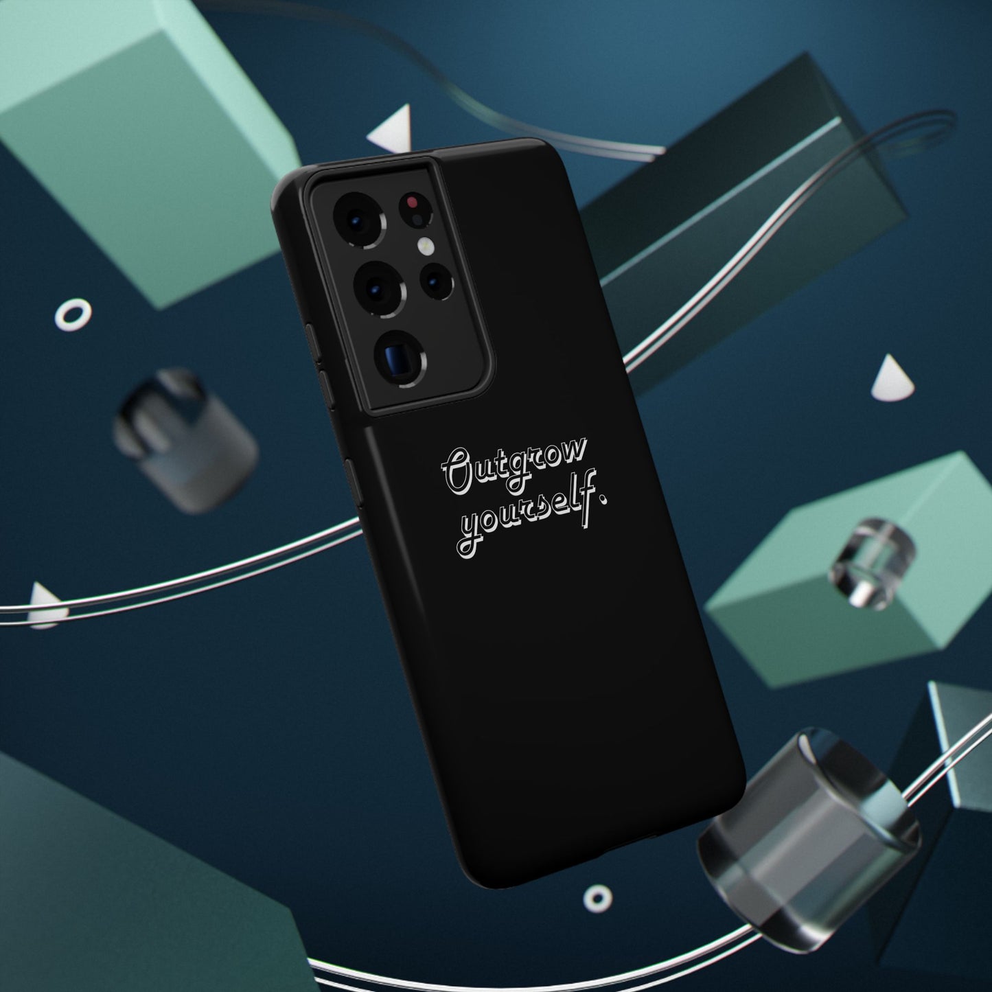 Outgrow Yourself Phone Case- Impact-Resistant