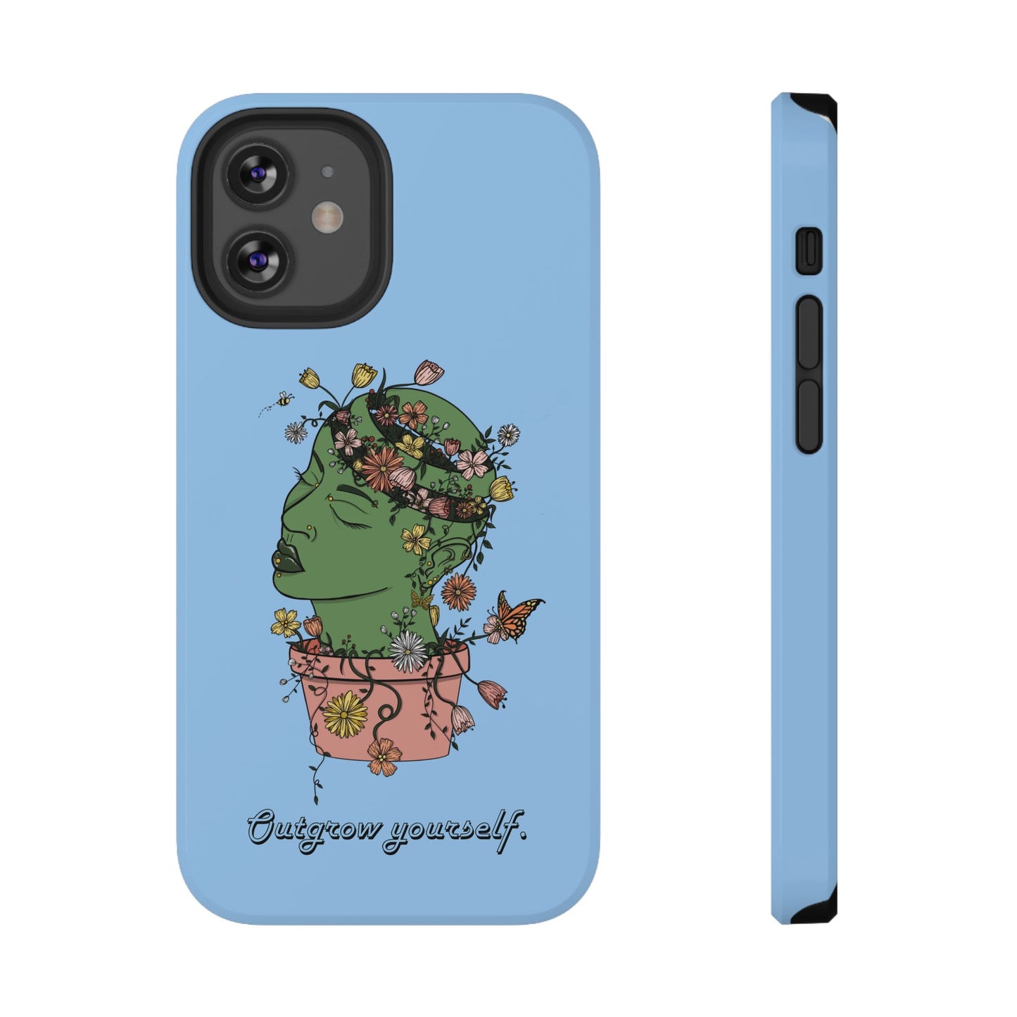 Outgrow Yourself Phone Case- Impact-Resistant