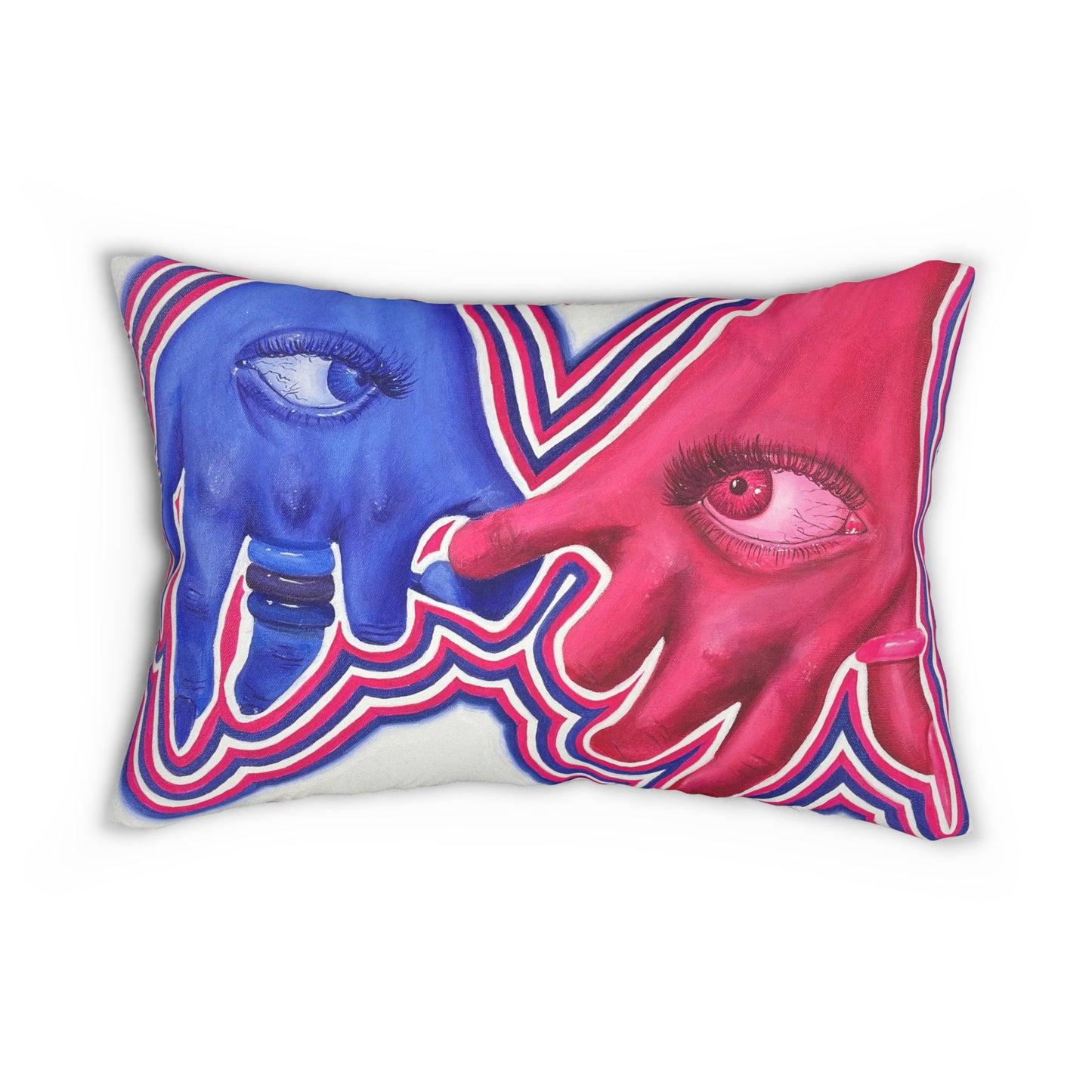 Love Transcends Our Human Form Pillow
