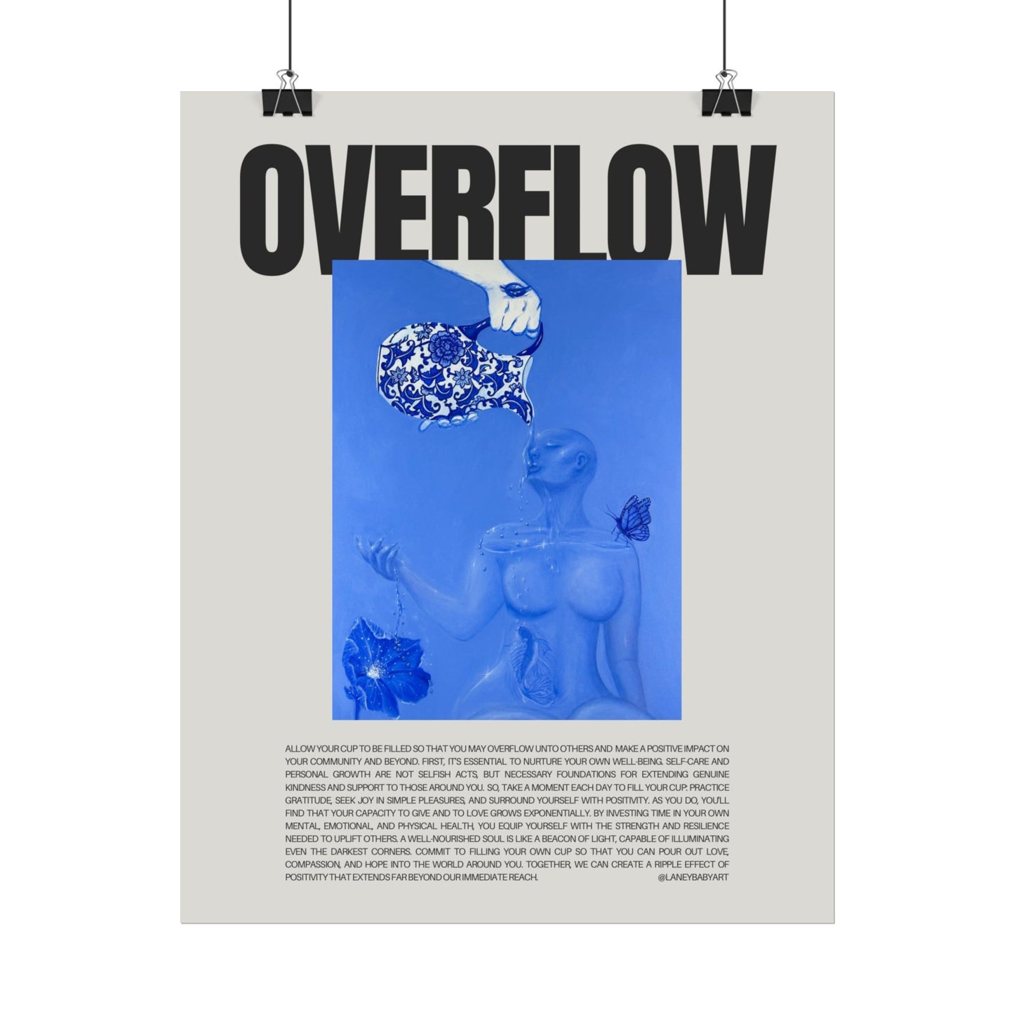 “Overflow” Motivational Poster