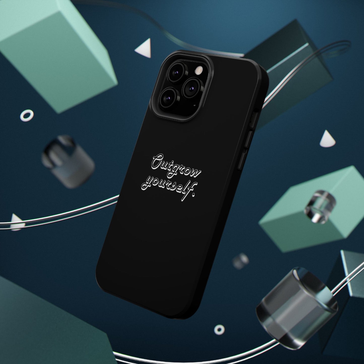 Outgrow Yourself Phone Case- Impact-Resistant