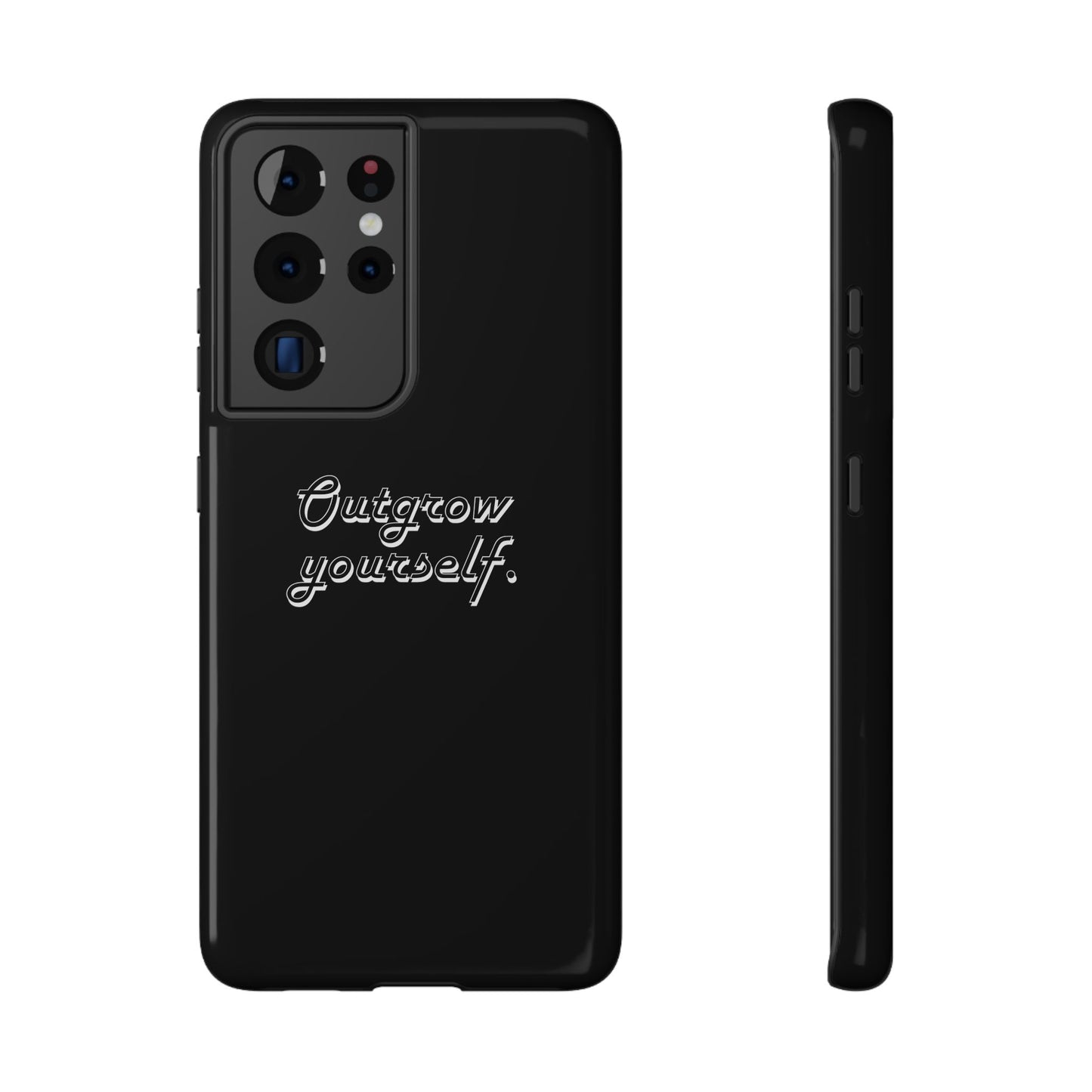 Outgrow Yourself Phone Case- Impact-Resistant