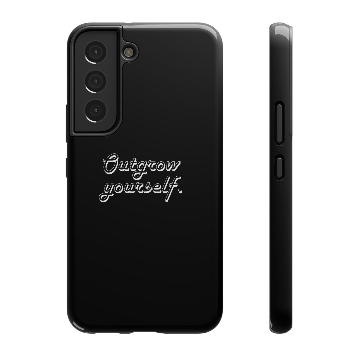 Outgrow Yourself Phone Case- Impact-Resistant