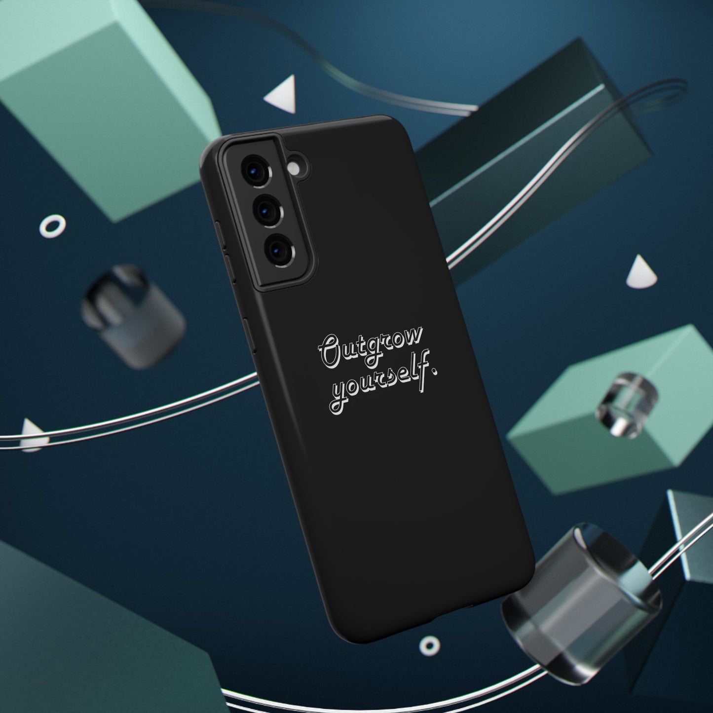 Outgrow Yourself Phone Case- Impact-Resistant