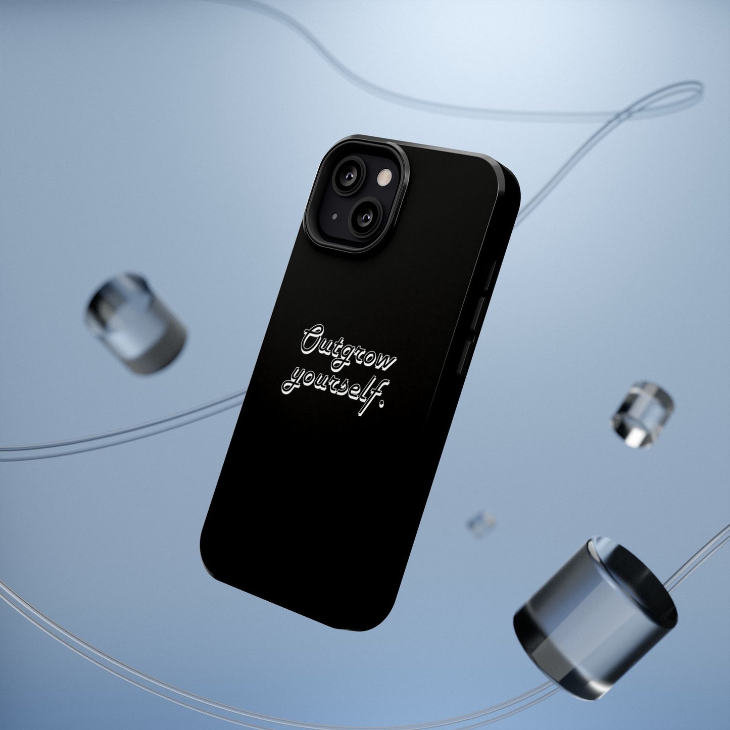 Outgrow Yourself Phone Case- Impact-Resistant