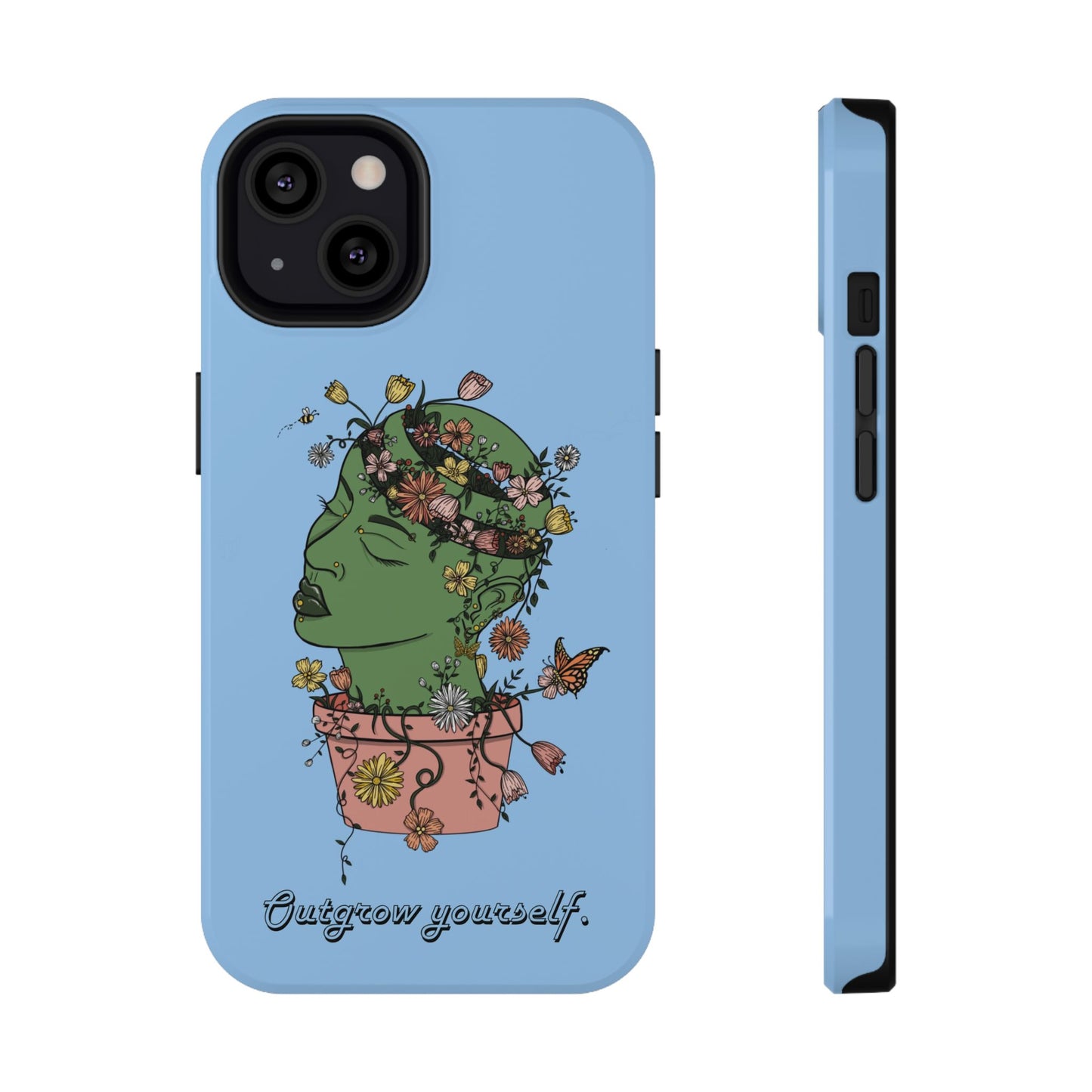 Outgrow Yourself Phone Case- Impact-Resistant