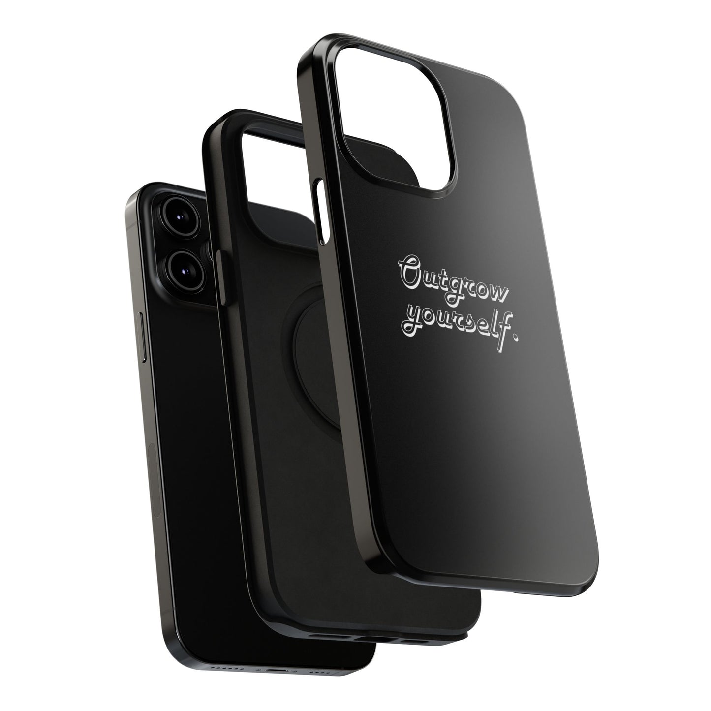 Outgrow Yourself Phone Case- Impact-Resistant