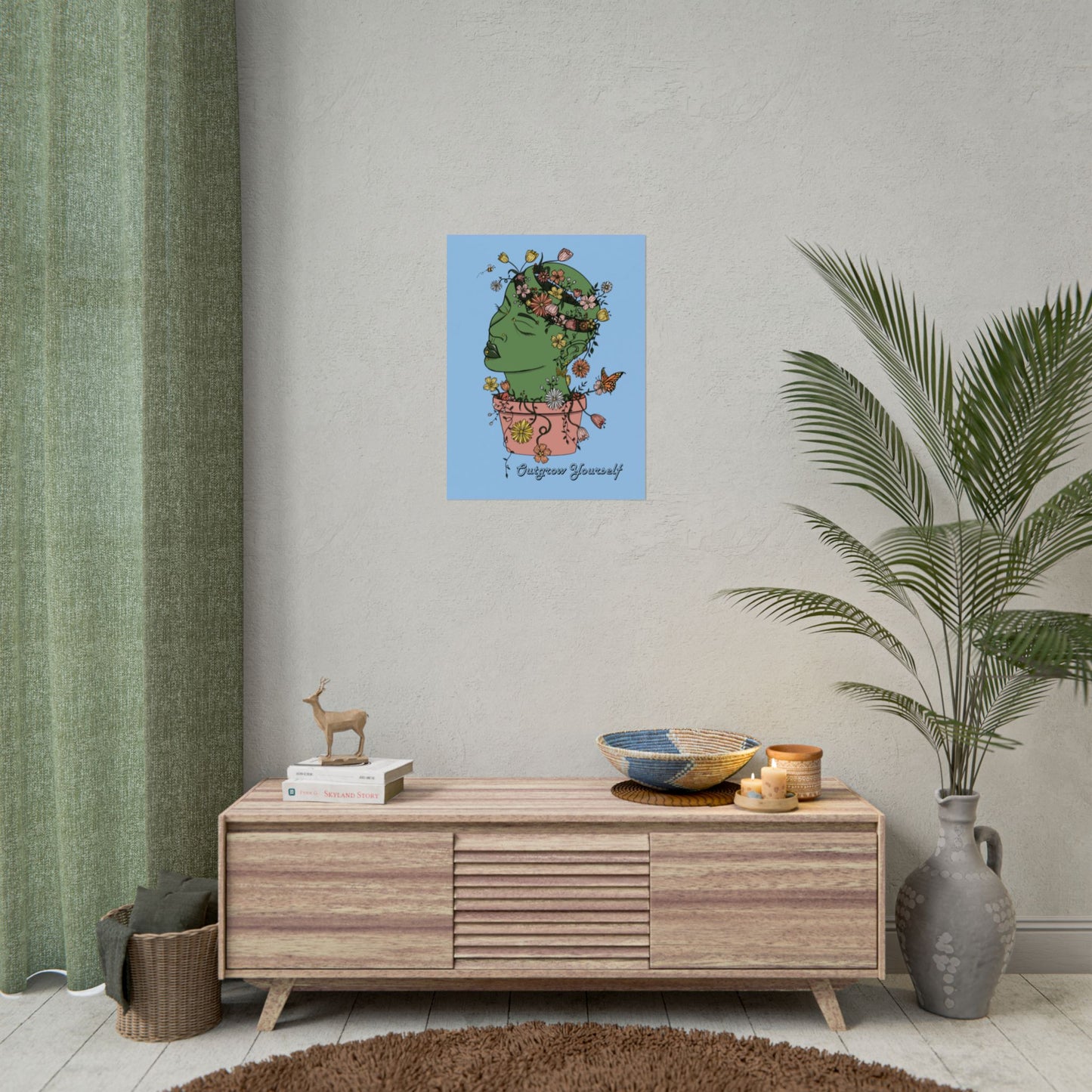 “Outgrow Yourself” Motivational Poster