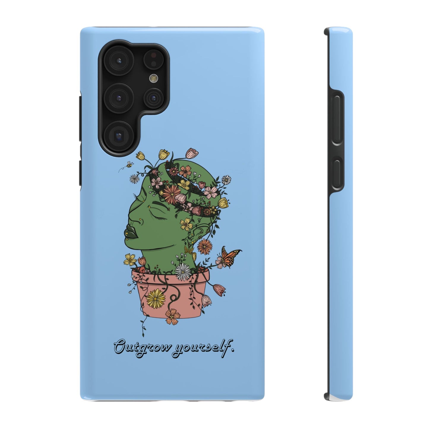 Outgrow Yourself Phone Case- Impact-Resistant