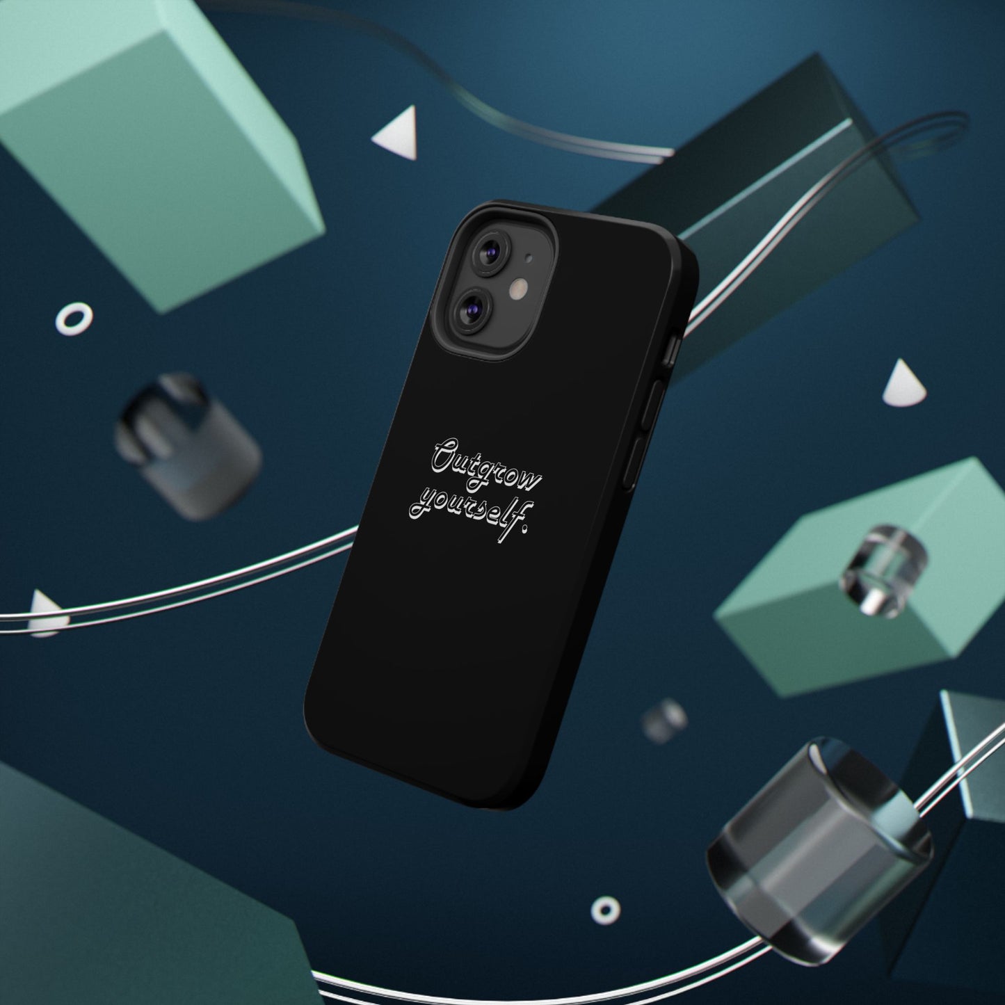 Outgrow Yourself Phone Case- Impact-Resistant