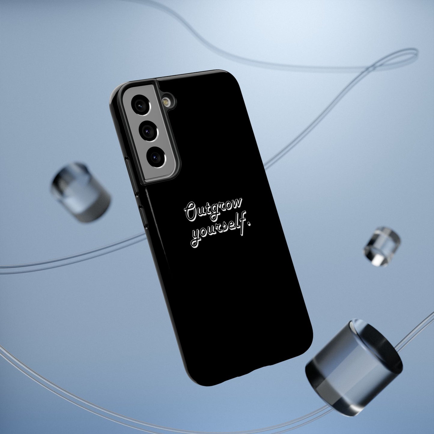 Outgrow Yourself Phone Case- Impact-Resistant