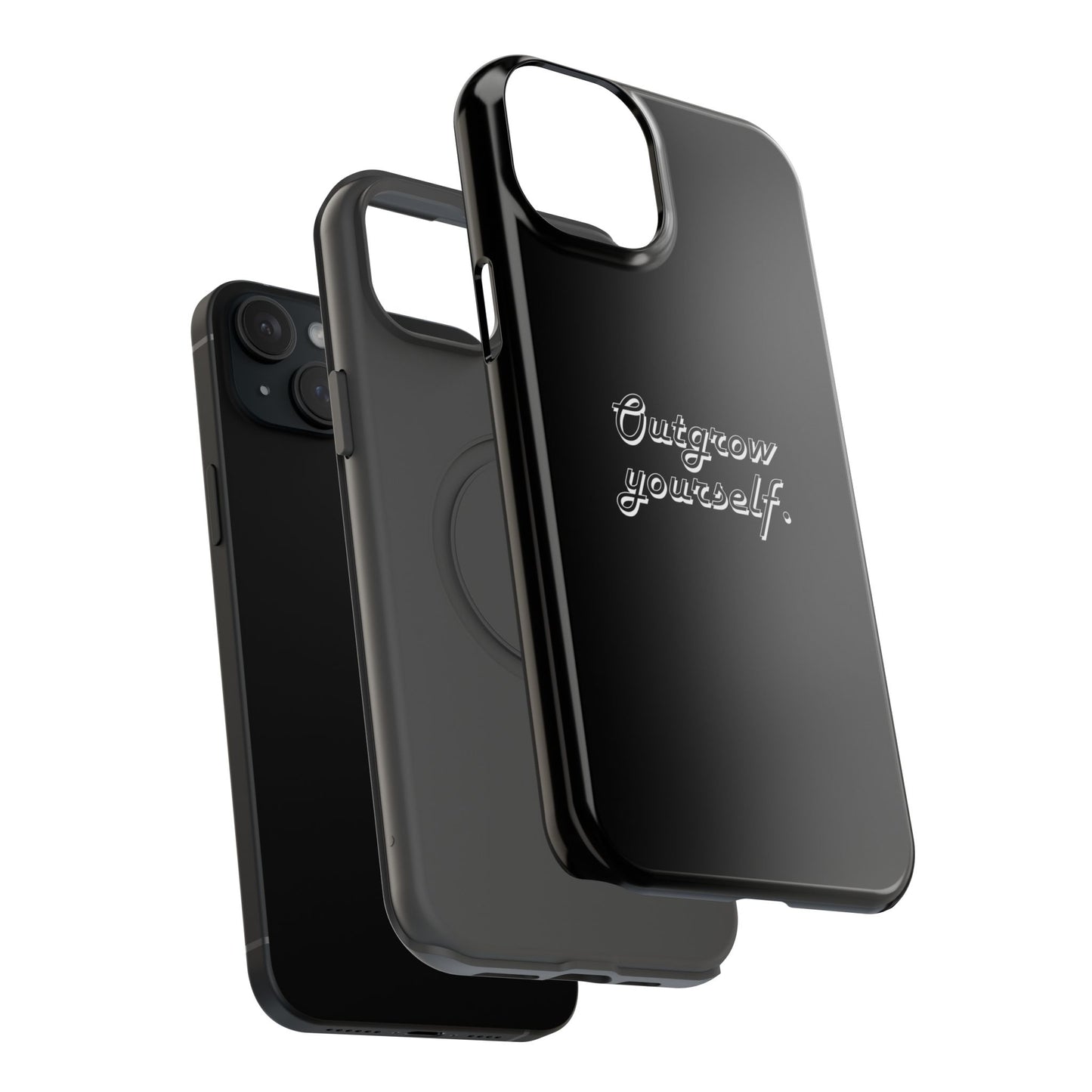 Outgrow Yourself Phone Case- Impact-Resistant
