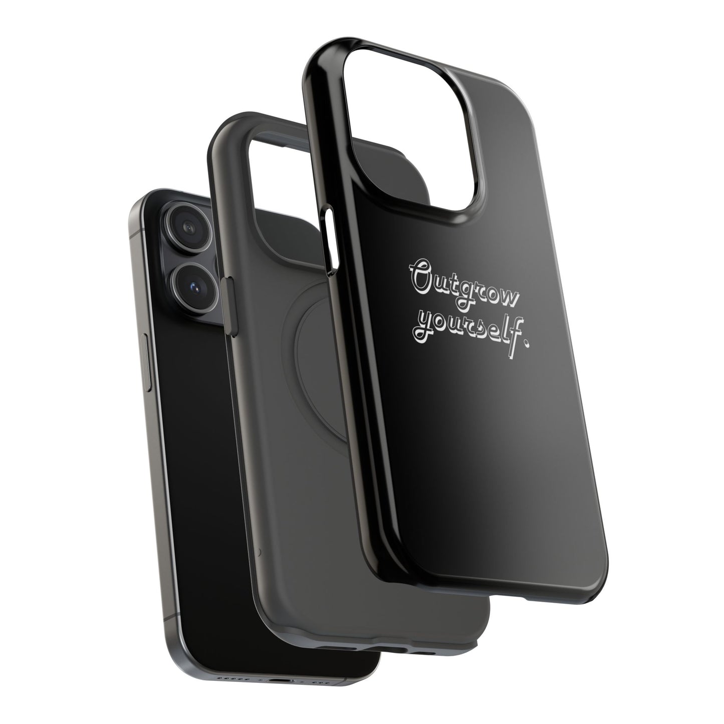 Outgrow Yourself Phone Case- Impact-Resistant