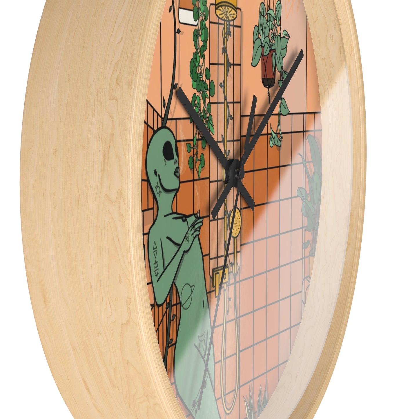 Thinking Space Wall Clock