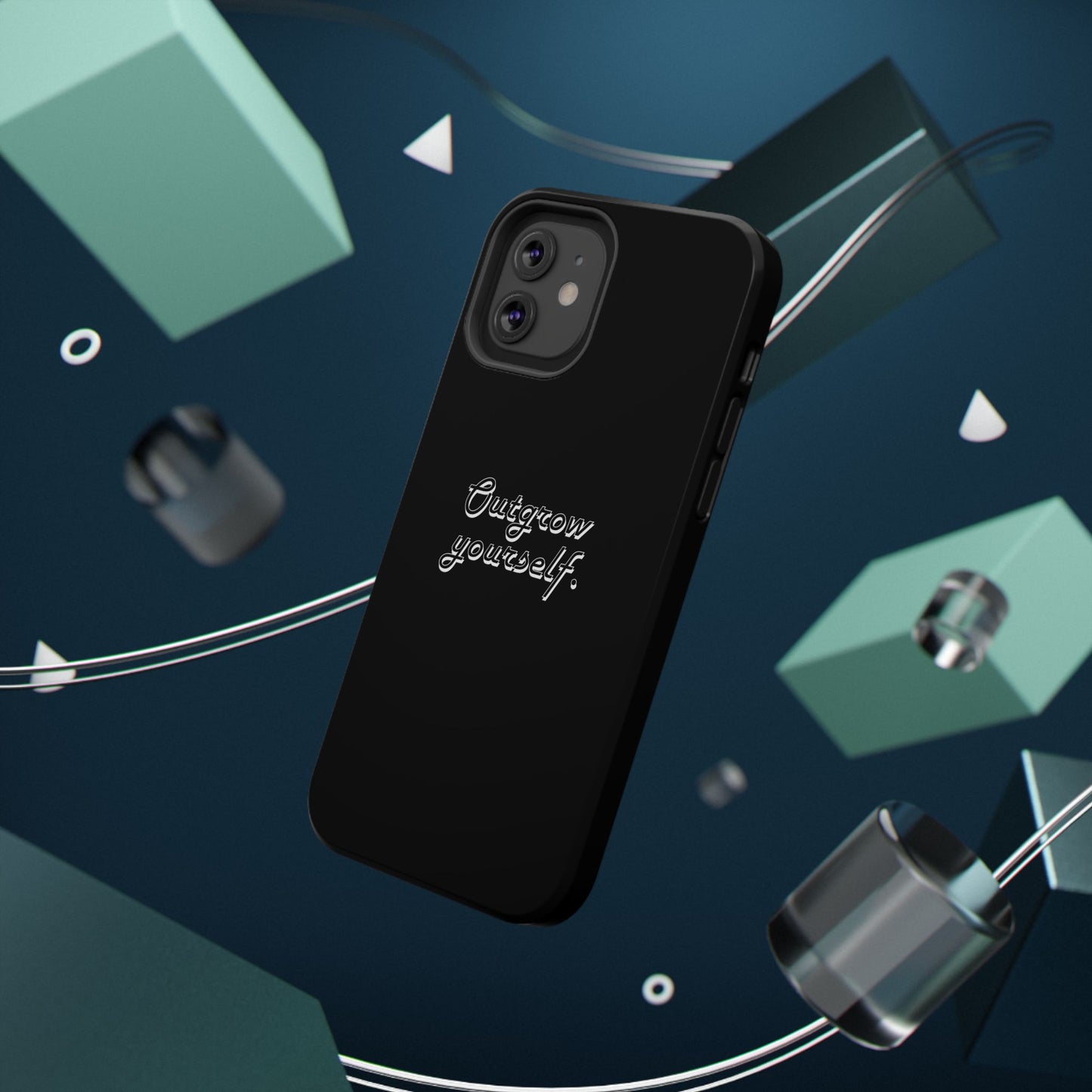 Outgrow Yourself Phone Case- Impact-Resistant