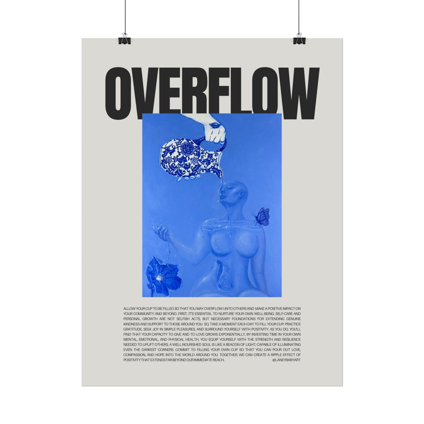 “Overflow” Motivational Poster