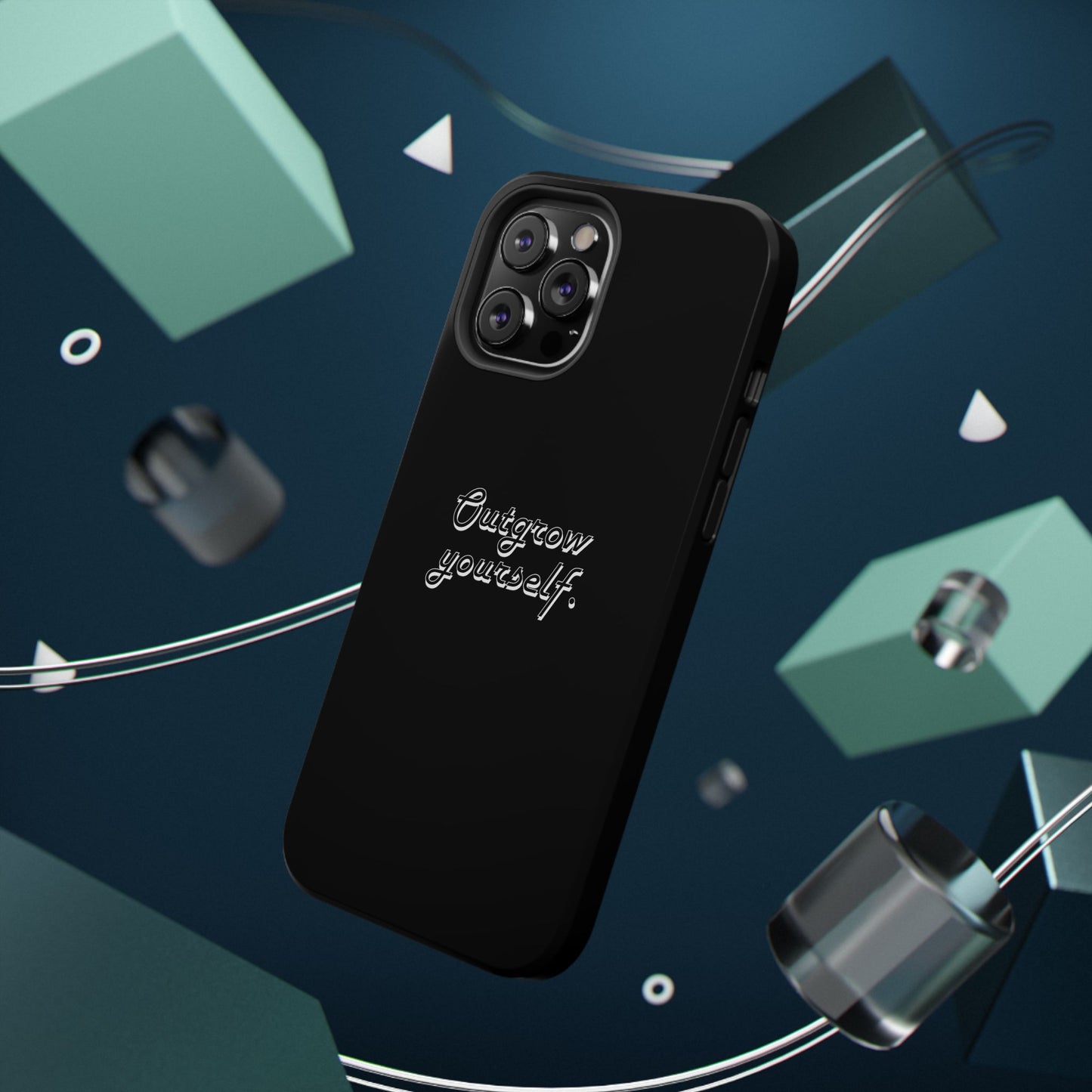 Outgrow Yourself Phone Case- Impact-Resistant