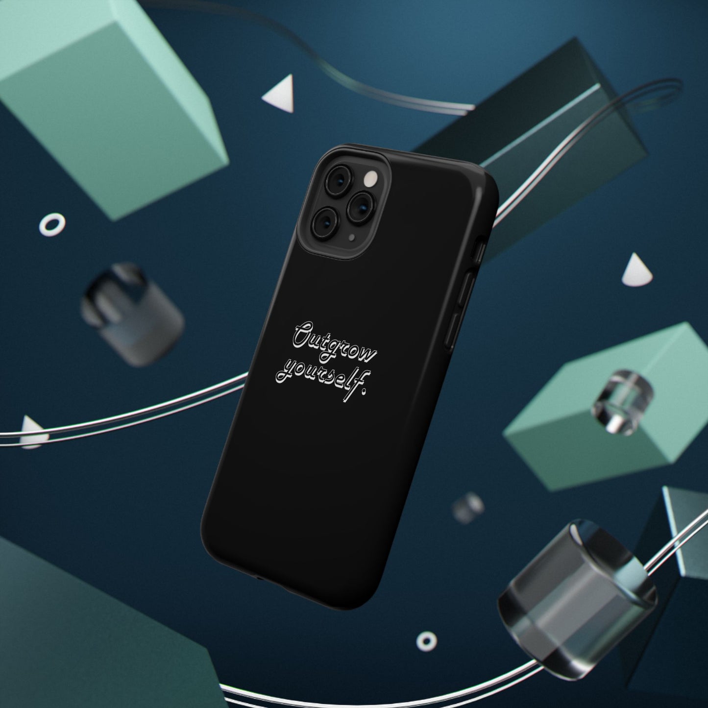 Outgrow Yourself Phone Case- Impact-Resistant