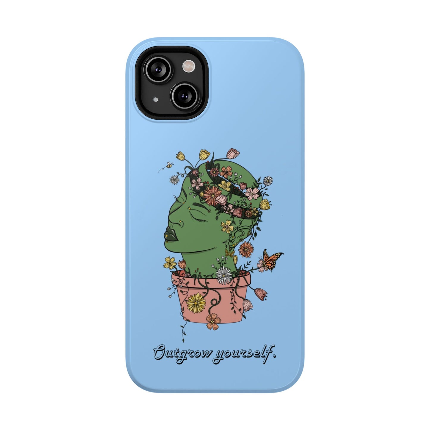 Outgrow Yourself Phone Case- Impact-Resistant