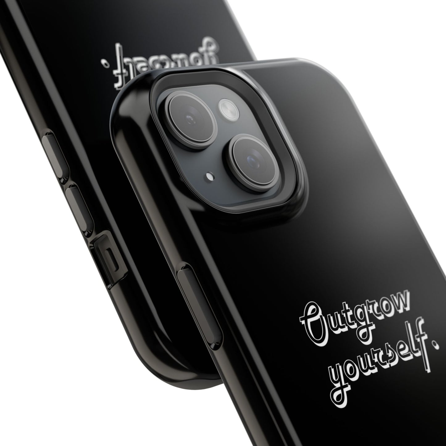 Outgrow Yourself Phone Case- Impact-Resistant