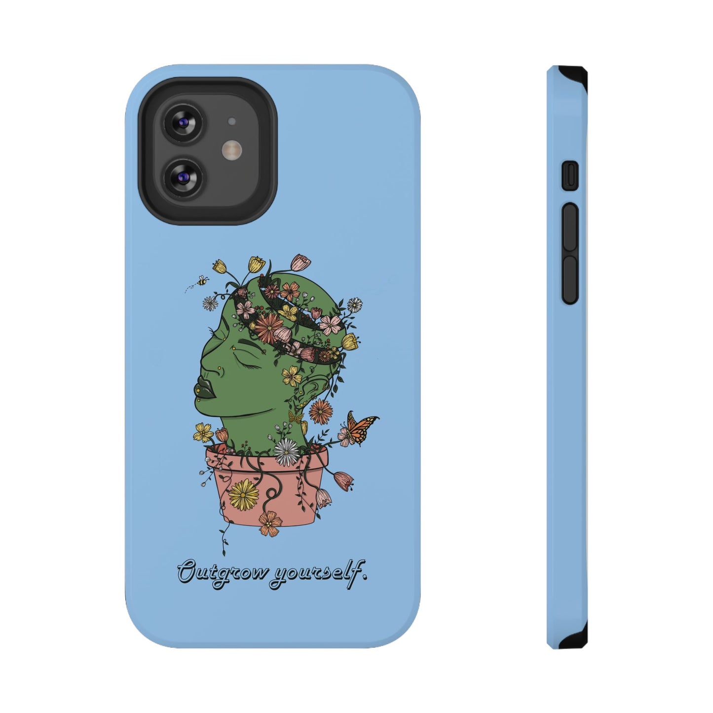 Outgrow Yourself Phone Case- Impact-Resistant