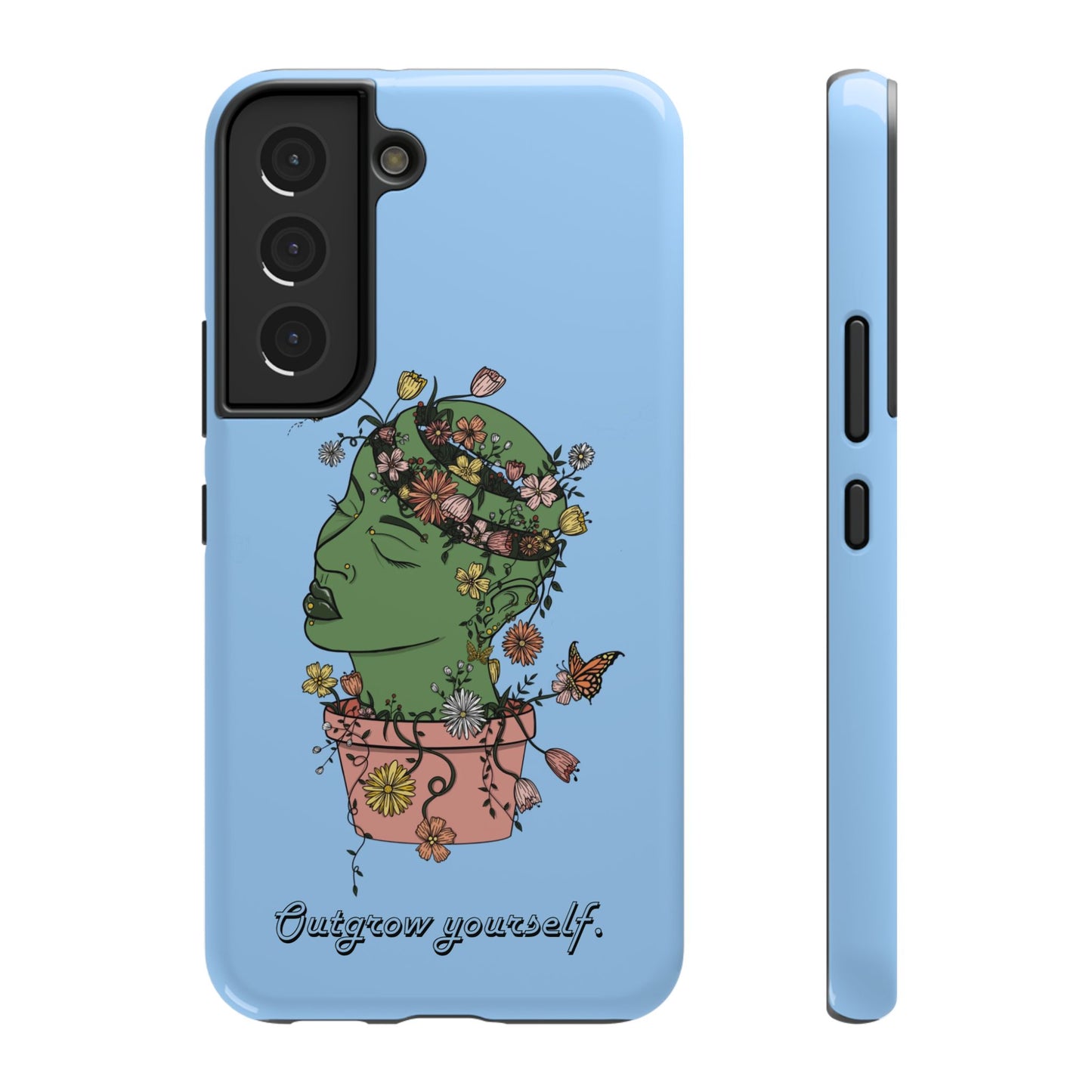 Outgrow Yourself Phone Case- Impact-Resistant