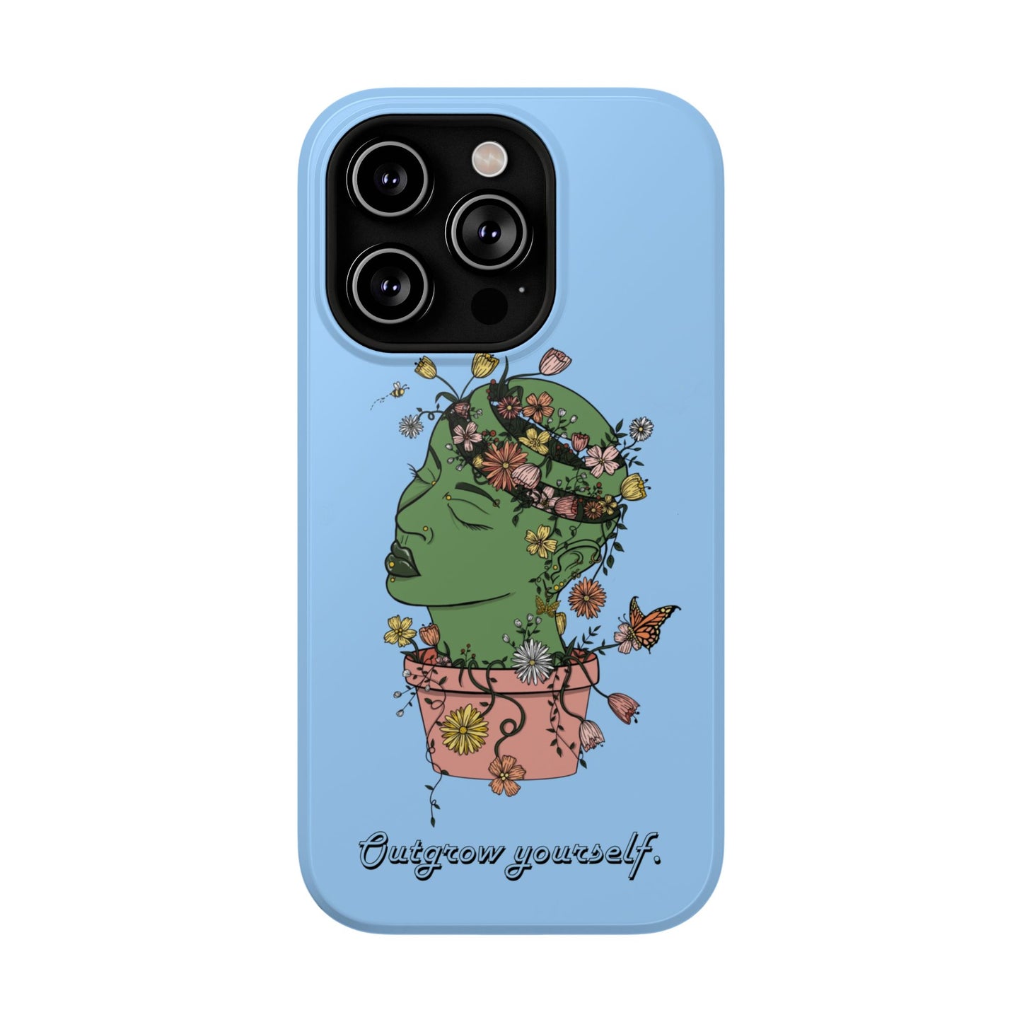 Outgrow Yourself Phone Case- Impact-Resistant