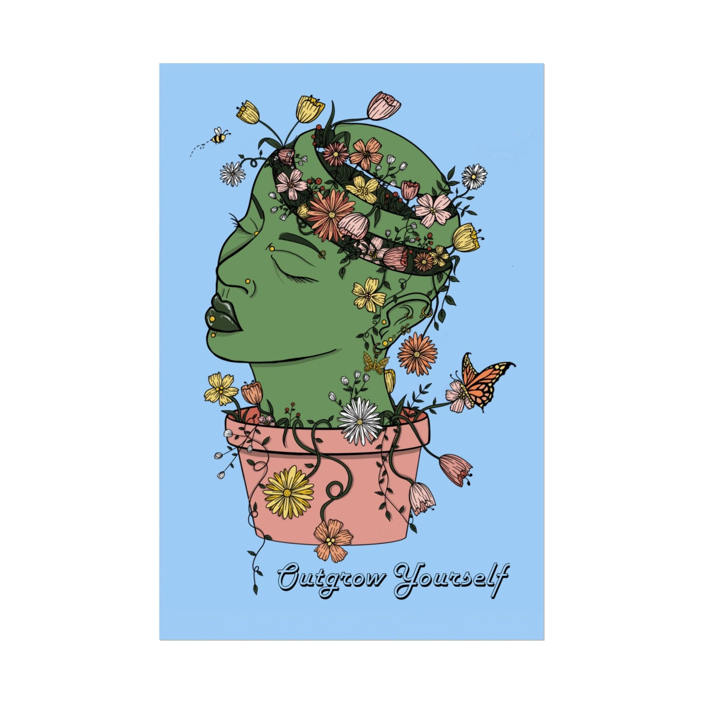 “Outgrow Yourself” Motivational Poster