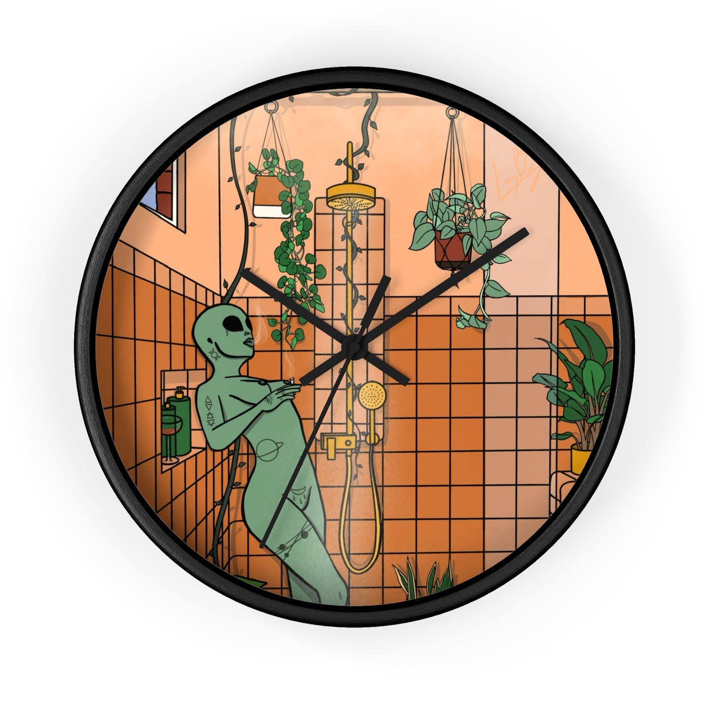 Thinking Space Wall Clock