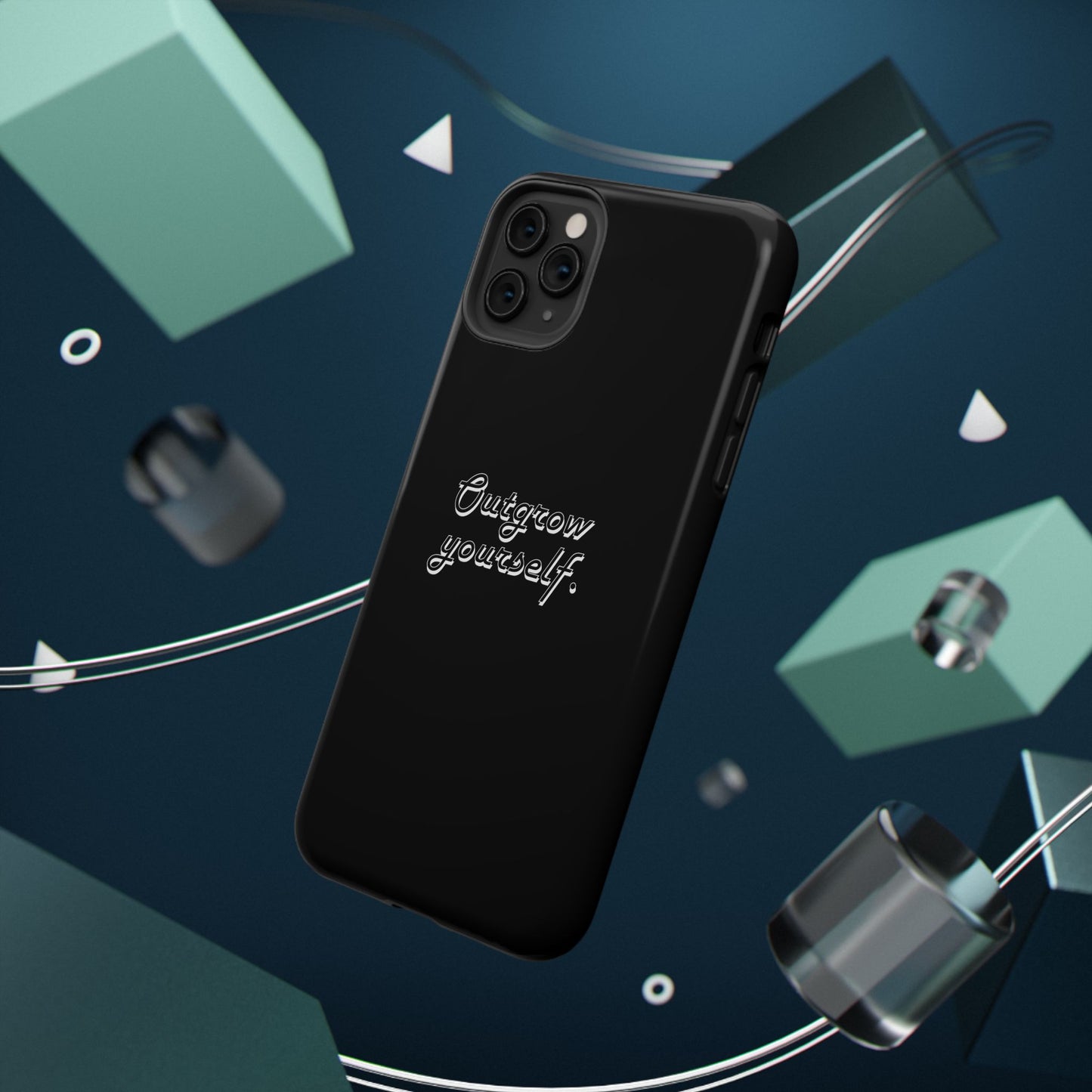 Outgrow Yourself Phone Case- Impact-Resistant