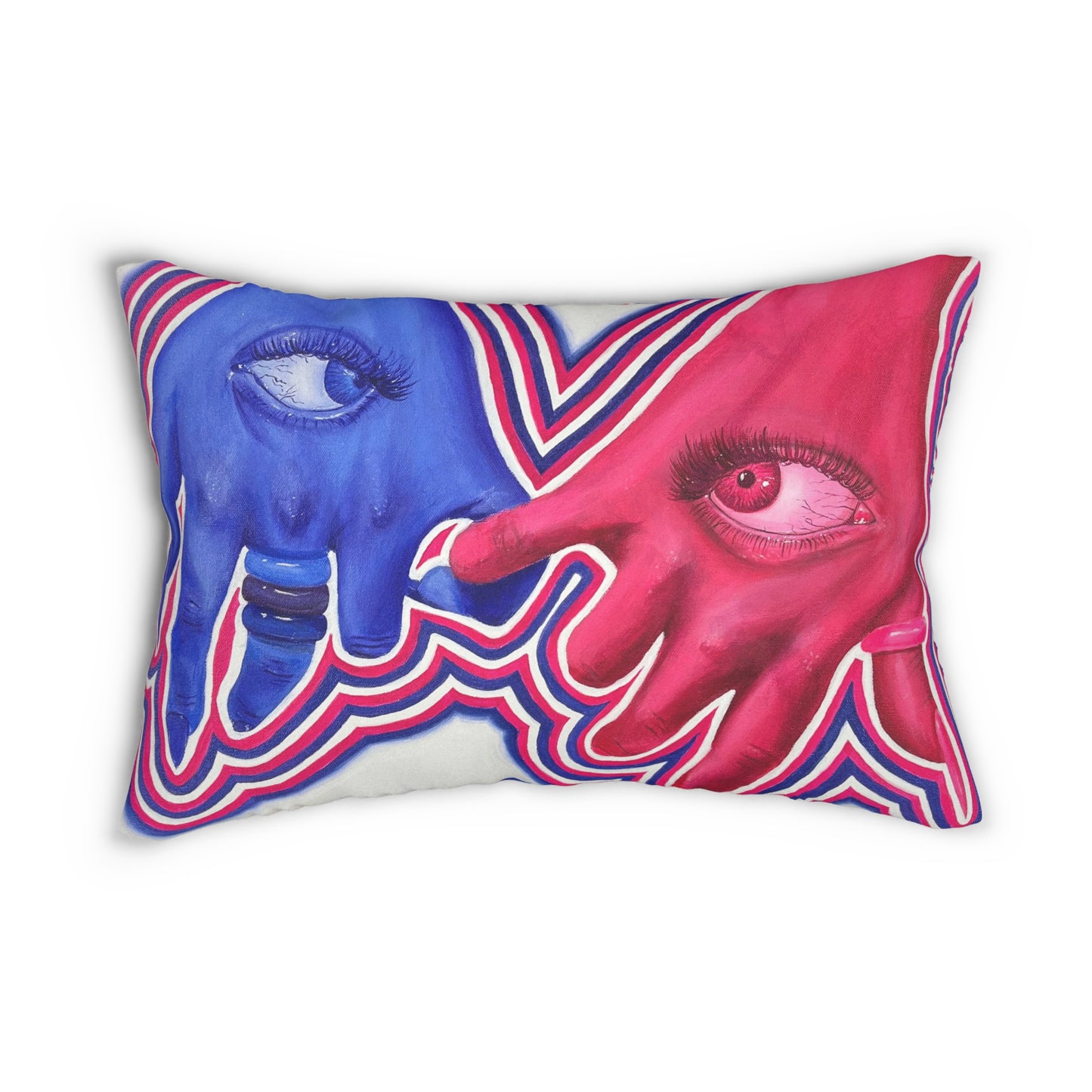 Love Transcends Our Human Form Pillow