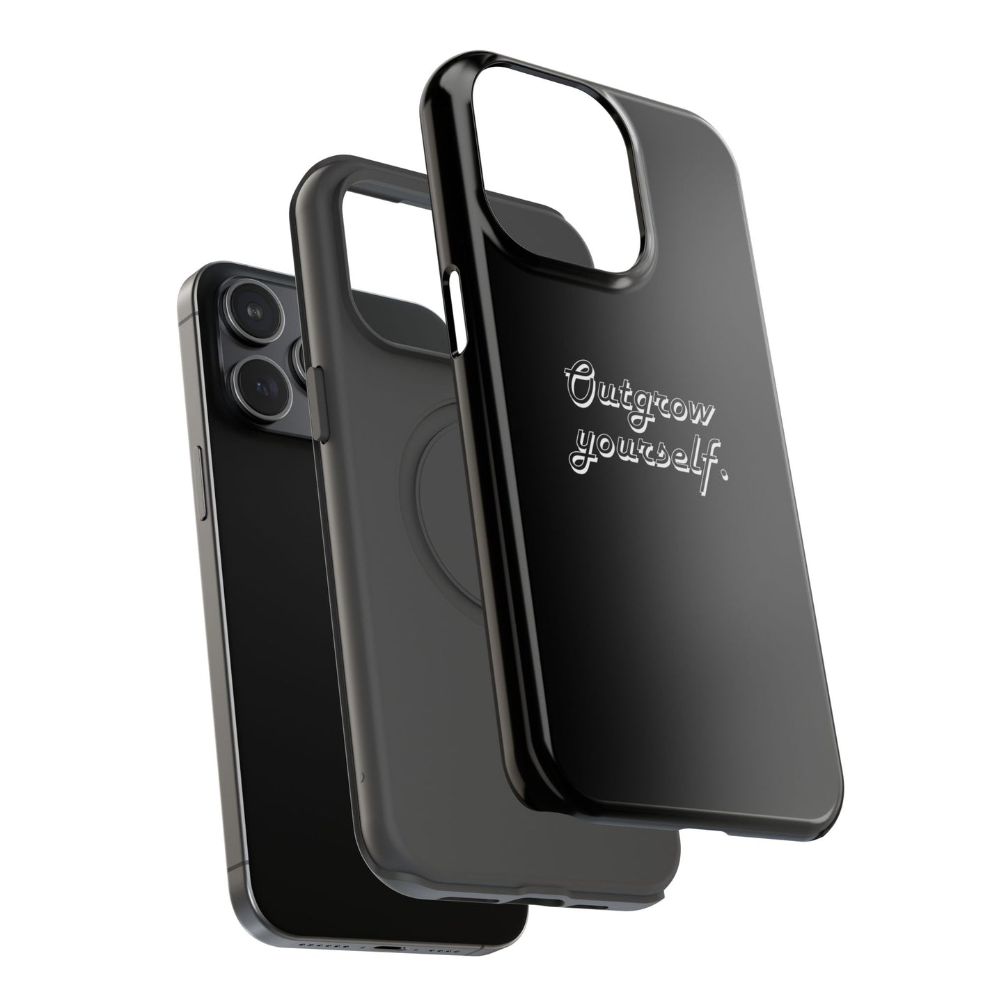 Outgrow Yourself Phone Case- Impact-Resistant