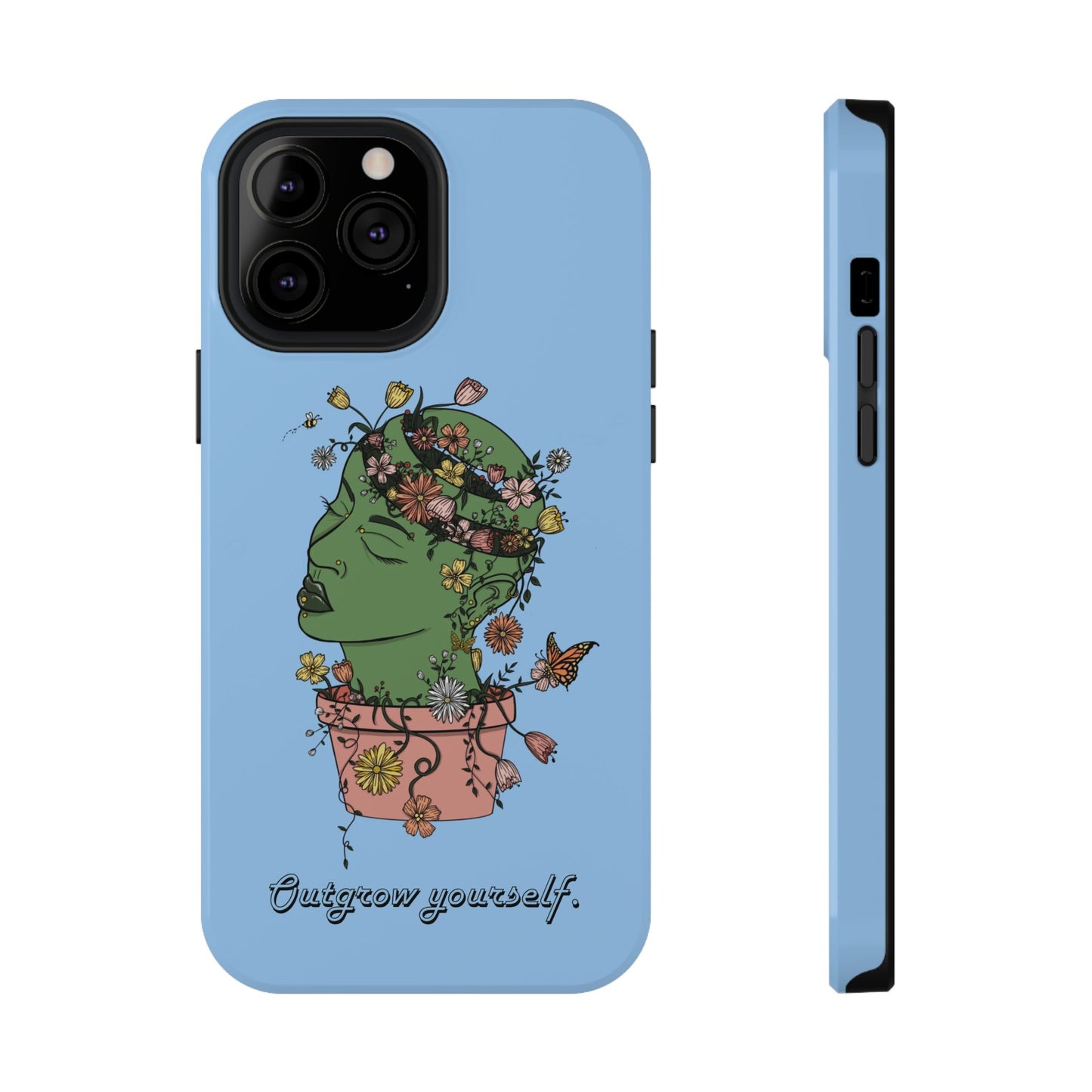 Outgrow Yourself Phone Case- Impact-Resistant