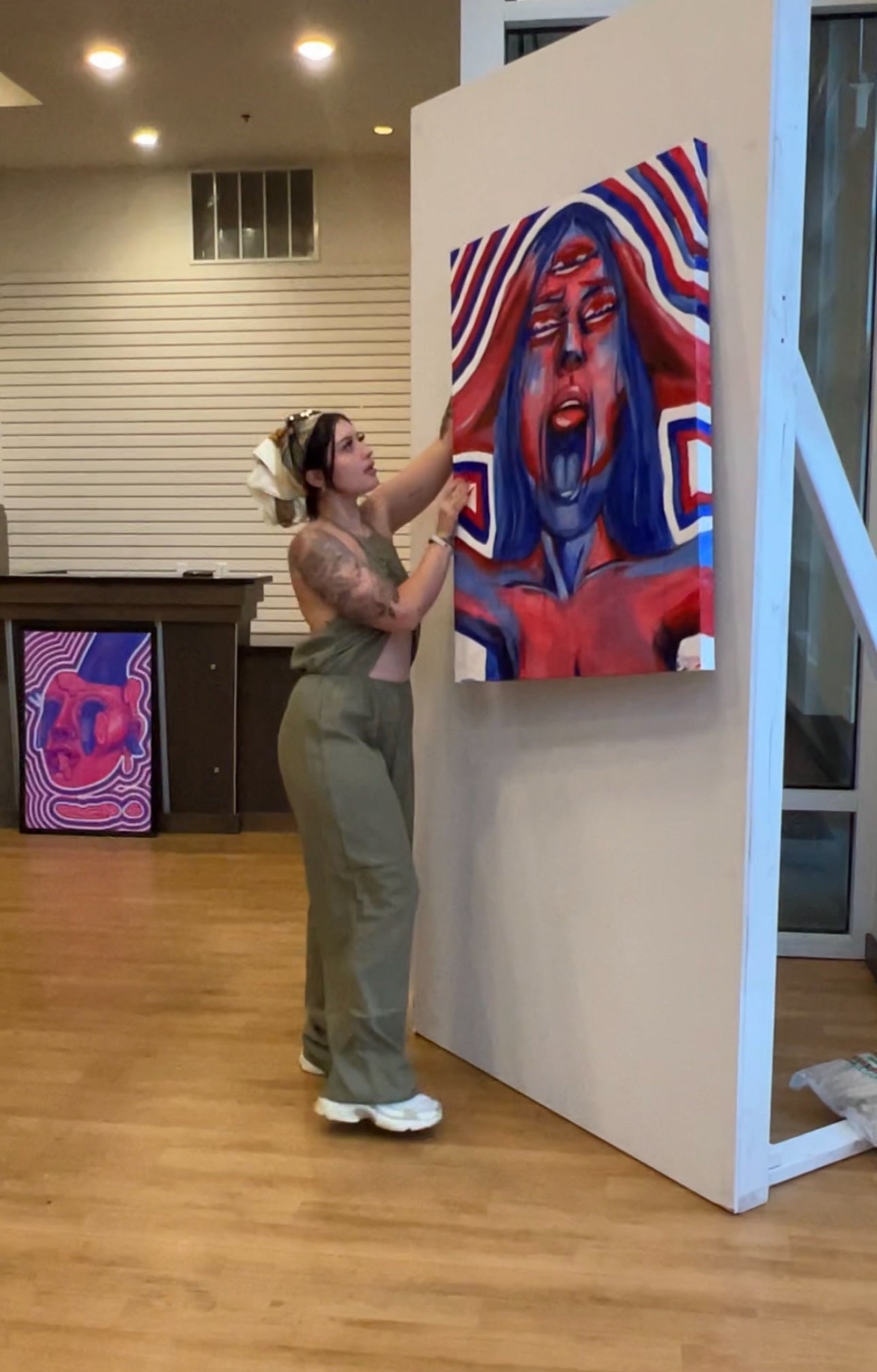 Duality Original Painting - Laney Baby Art