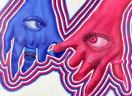 Love Transcends Our Human Form - Laney Baby Art