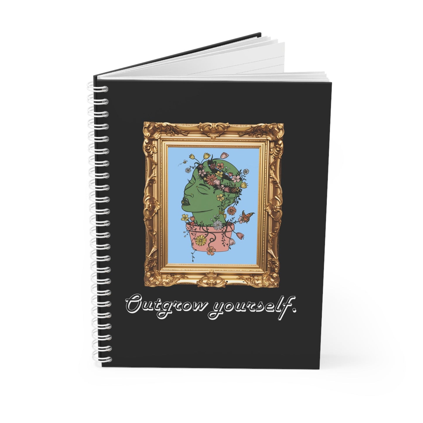 Spiral Notebook - Laney Baby Art