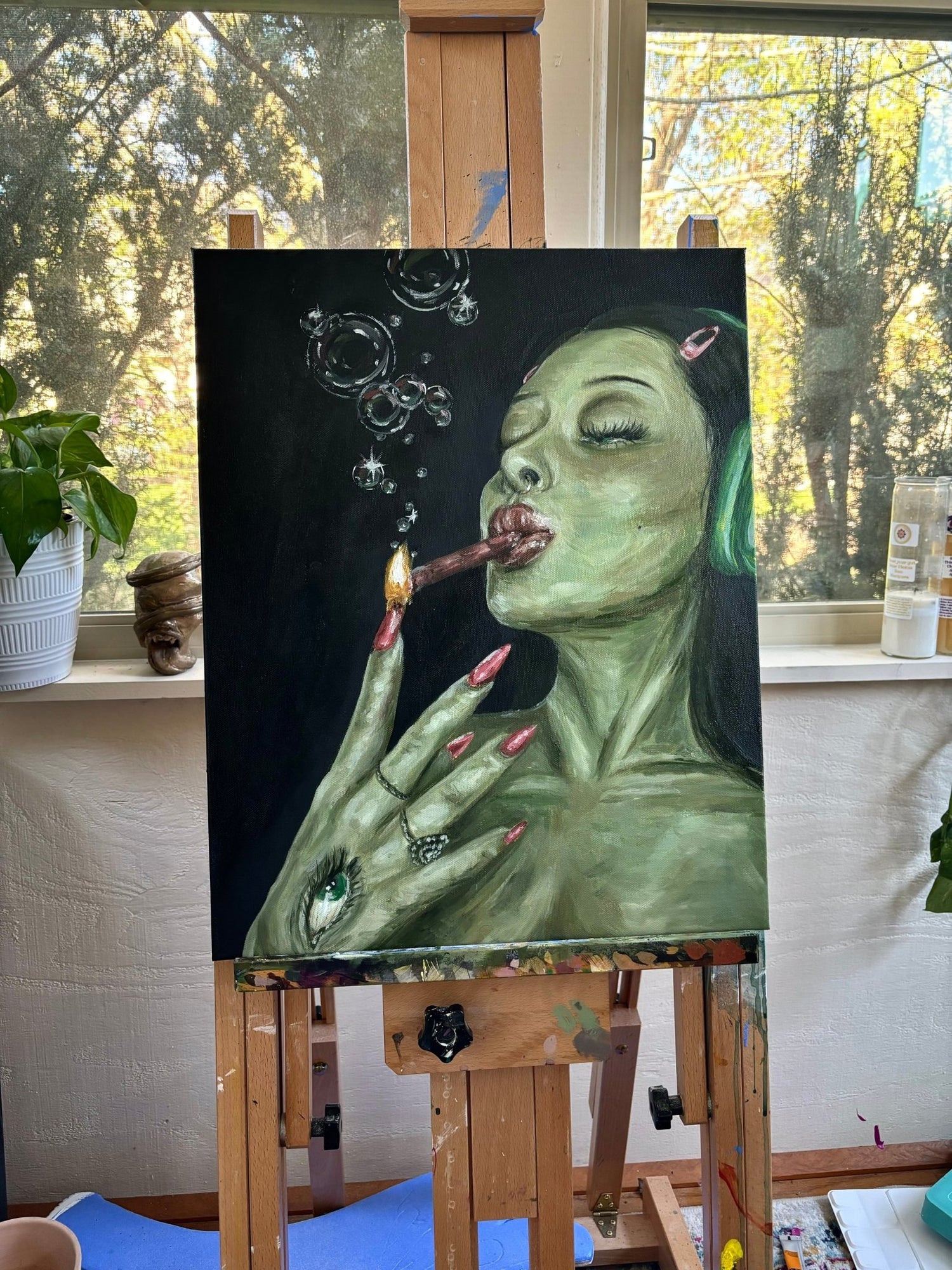 Original Paintings - Laney Baby Art