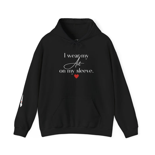 Art On My Sleeve Unisex Heavy Blend™ Hooded Sweatshirt