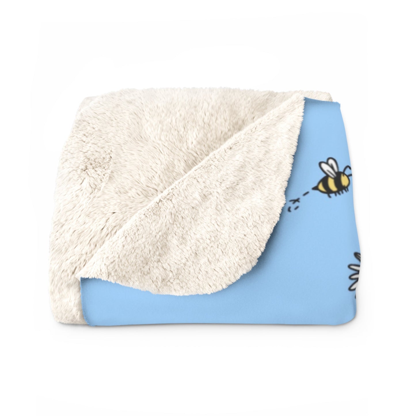 Outgrow Yourself Sherpa Blanket - Laney Baby Art