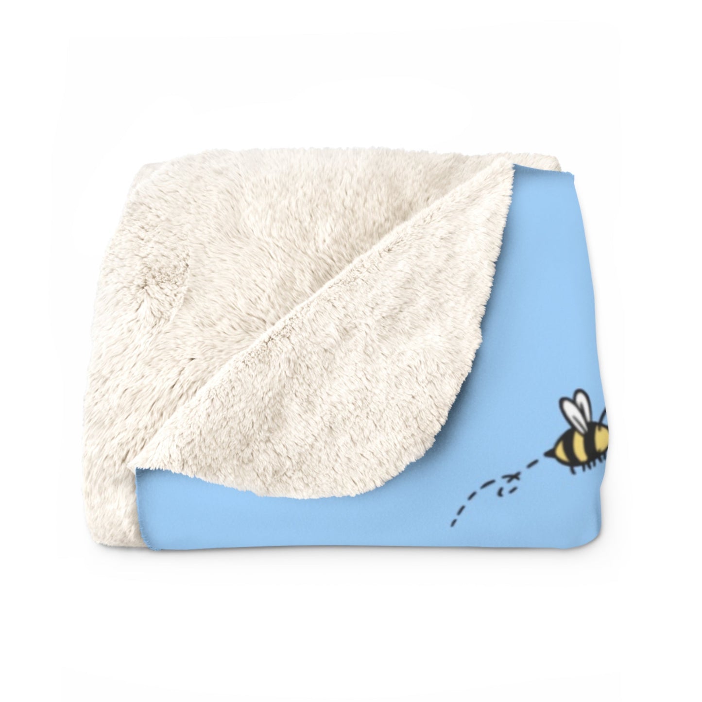 Outgrow Yourself Sherpa Blanket - Laney Baby Art